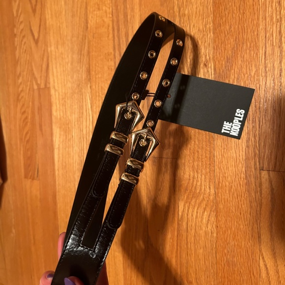 Double Leather Belt Kooples main image 5